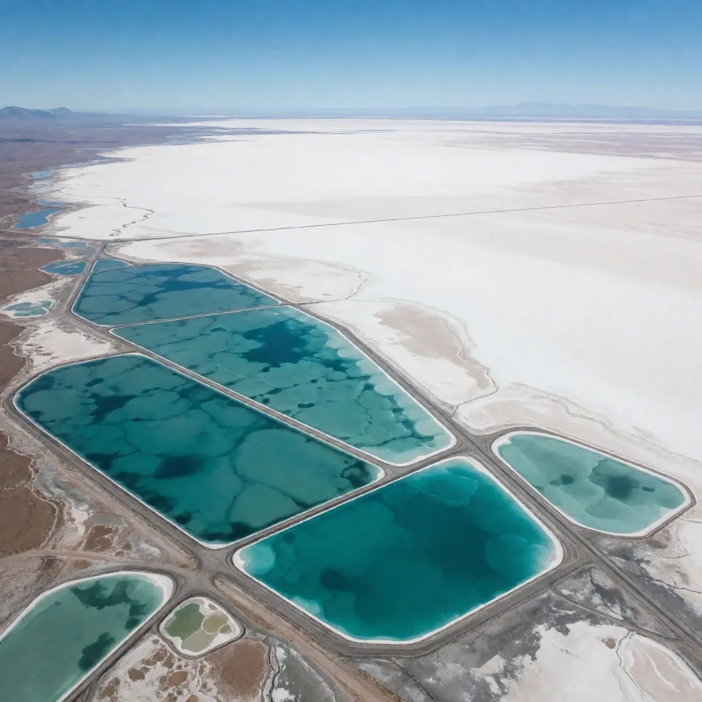 Salares de litio en la Puna argentina