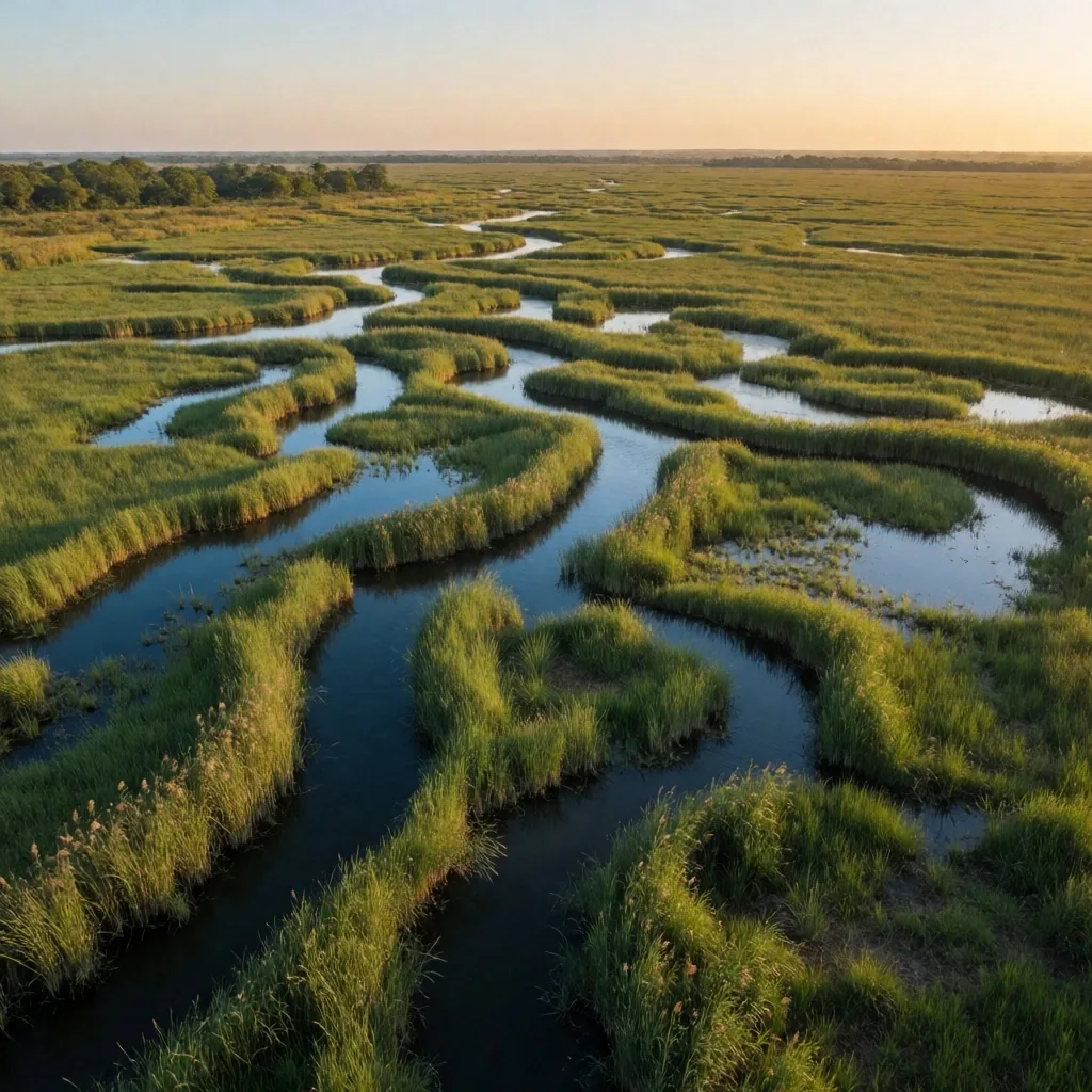 Delta del Paraná — humedales vistos desde el aire
